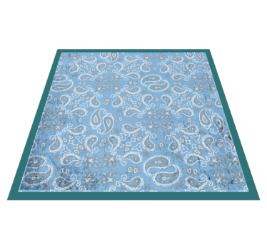 Scandinavian paisley pattern  nordic style rugs - TenStickers