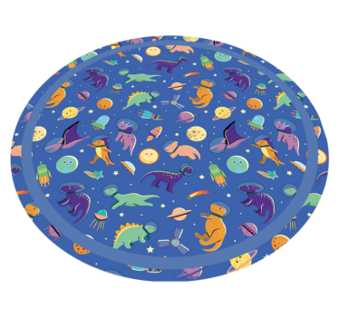 Dinosaurs in the space vinyl carpet - TenStickers