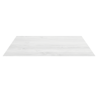 White wood texture kitchen vinyl rug - TenStickers