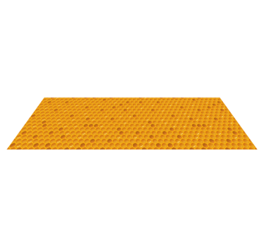 Honeycomb shapes kitchen flooring - TenStickers