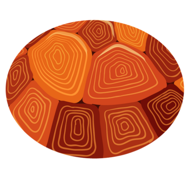 Organic Contours textured vinyl rug - TenStickers