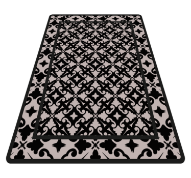 Tiled Beija retro rug - TenStickers