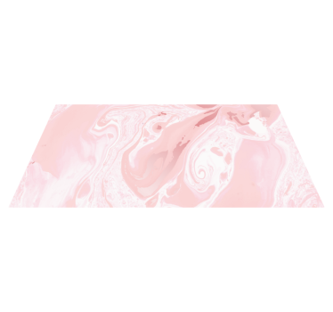 Rose gold marble texture kitchen vinyl rug - TenStickers