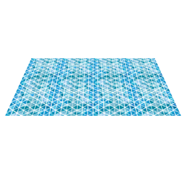 Tourquise sea tiles tile mat - TenStickers