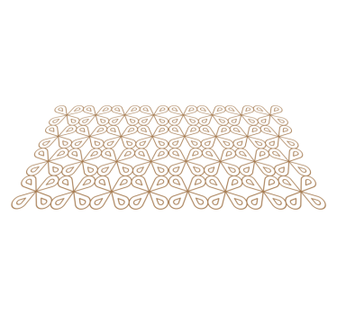Elegant white tiles tile mat - TenStickers