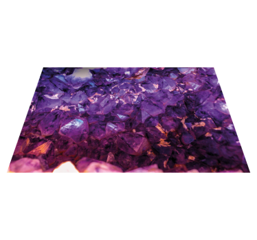 Amethyst stones stone flooring - TenStickers