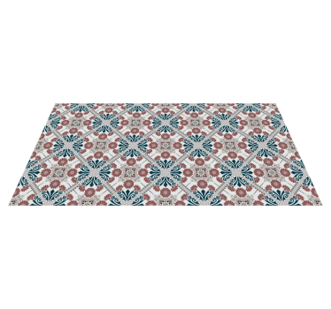 Bella Wild Vinyl Mat tile mat - TenStickers