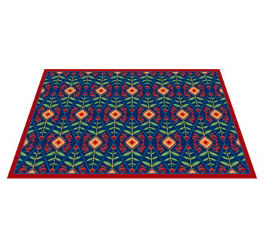 Charlotte vintage kitchen retro rug - TenStickers