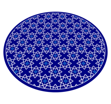 Navy blue barcelona kitchen kitchen flooring - TenStickers
