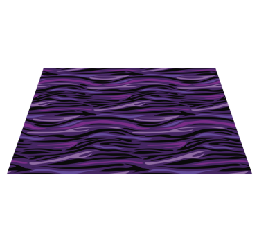 Purple animal print teenage rugs for bedrooms - TenStickers