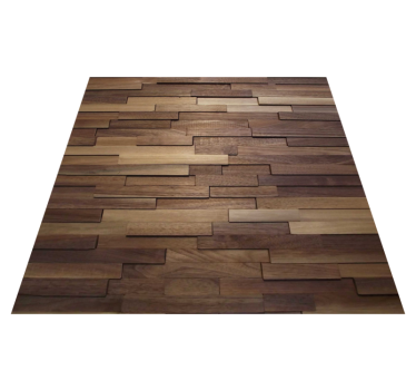 Wooden plank 3d texture wood effect vinyl flooring - TenStickers
