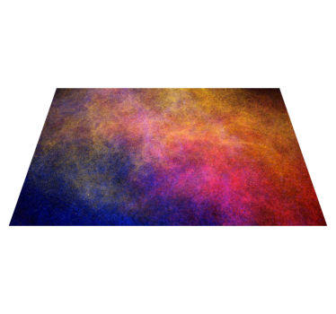 Vivid colour burst vinyl rug - TenStickers