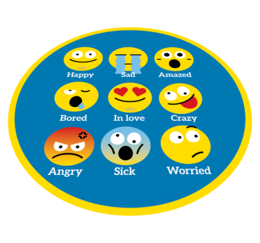 Emotion rug kids vinyl carpet - TenStickers