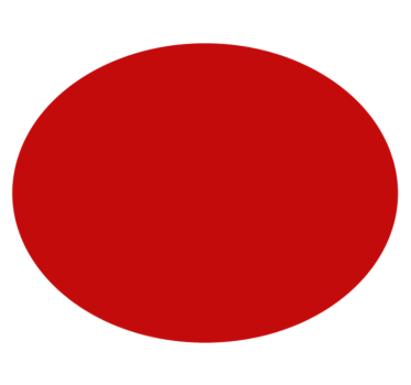 Red background modern vinyl rug - TenStickers