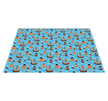 Fat Norwegian viking ethnic style rugs - TenStickers