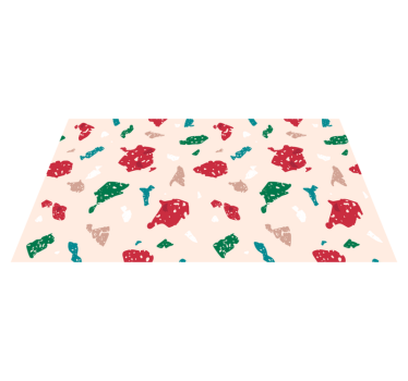 Kids terrazzo kids vinyl carpet - TenStickers
