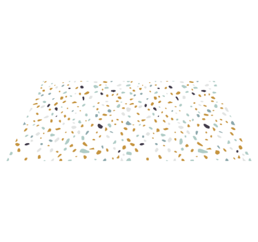 Nordic style terrazzo texture rug - TenStickers