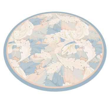 Amazing vintage flowers retro rug - TenStickers
