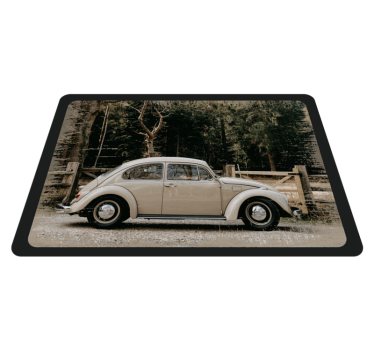 VW Beetle retro rug - TenStickers