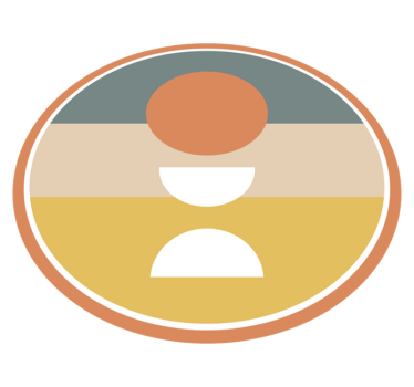 3 striped with circle flag abstract  geometric carpet - TenStickers