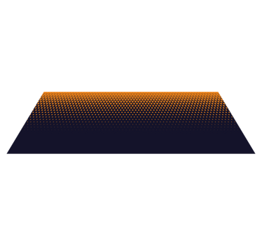 Blue and yellow color gradient contemporary rugs - TenStickers