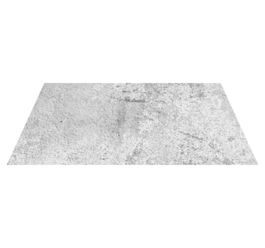 Light grey rustic concrete texture rug - TenStickers