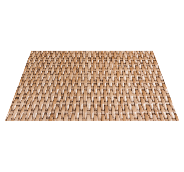 Classic natural fiber imitation design texture rug - TenStickers