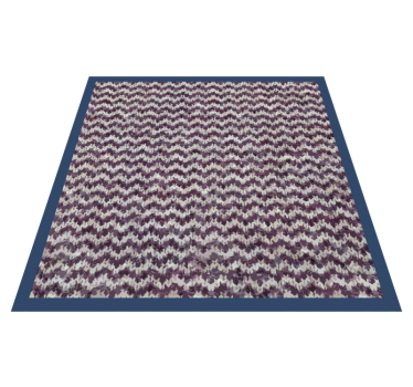 Marine natural fiber imitation texture rug - TenStickers