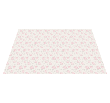 Little flowers vintage style flower rug - TenStickers
