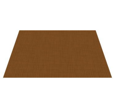 "Japandi style" fabric effect living room carpet - TenStickers