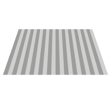 Vertical stripes "Hamptons" pattern stripes rug - TenStickers