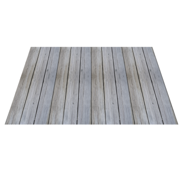 Nordic style gray raw wood nordic style rugs - TenStickers