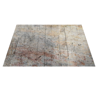 Old industrial concrete colors contemporary rugs - TenStickers
