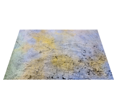 Industrial-style old concrete contemporary rugs - TenStickers