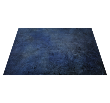 Blue industrial-style concrete texture rug - TenStickers