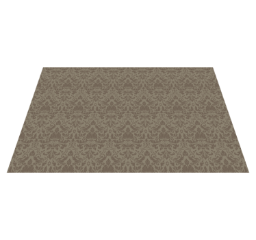 Elegant Baroque Pattern vintage rug - TenStickers