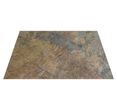 Concrete effect industrial decor living room carpet - TenStickers