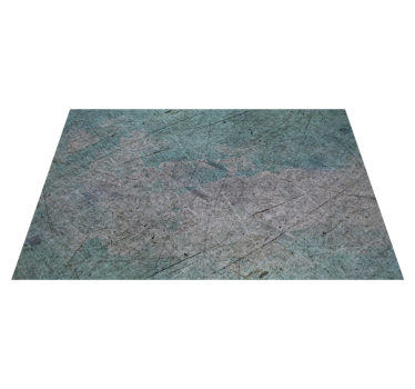 Natural Textured Overlay wood vinyl rug - TenStickers