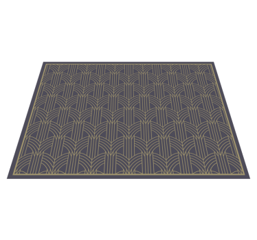 Art Deco style geo pattern geometric carpets - TenStickers
