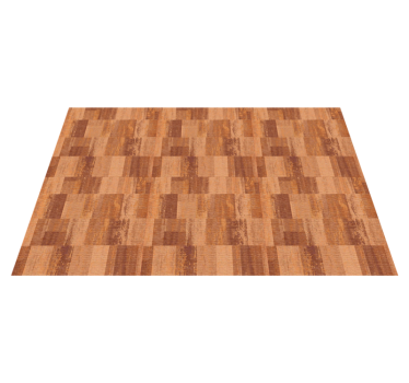 Parquet Illusion wood vinyl rug - TenStickers