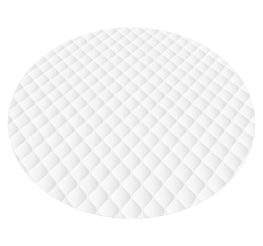 Padded texture texture rug - TenStickers