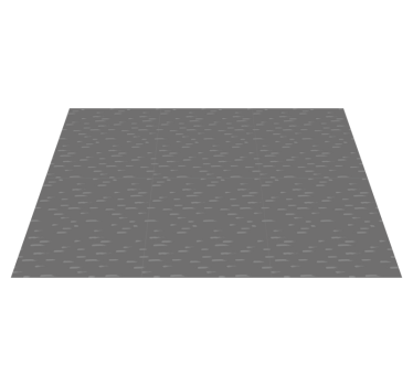 Subtle Dash Pattern textured vinyl rug - TenStickers