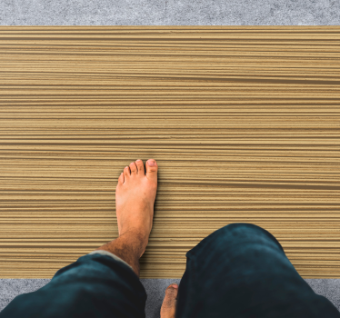 3D corrugated rustic style living room carpet - TenStickers