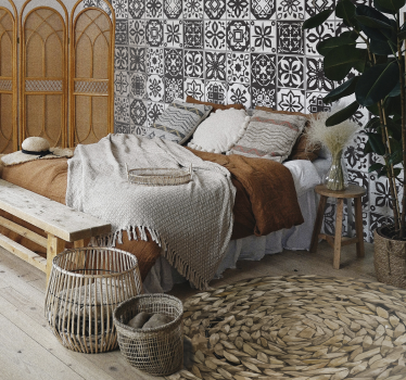 Rope imitation vintage vinyl carpet - TenStickers