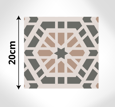 Gothic portugese tiles kitchen flooring - TenStickers