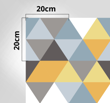 pastel color nordic style scandinavian vinyl rug - TenStickers