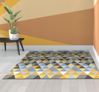 pastel color nordic style scandinavian vinyl rug - TenStickers