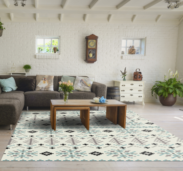 Traditional nordic design  nordic style rugs - TenStickers