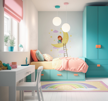 rainbow kids vinyl carpet - TenStickers