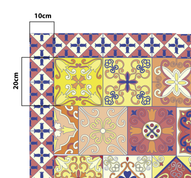 Mexican tile mat - TenStickers